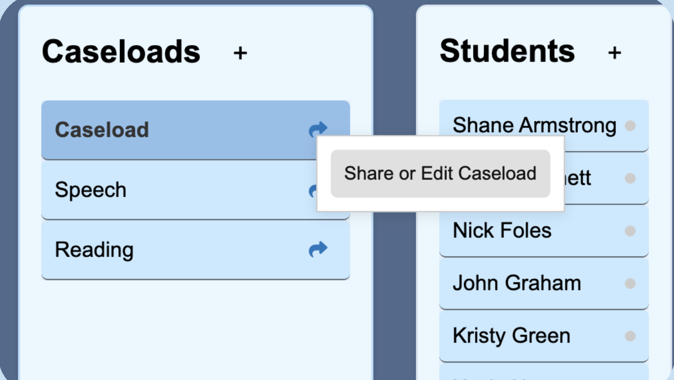 Share Caseloads